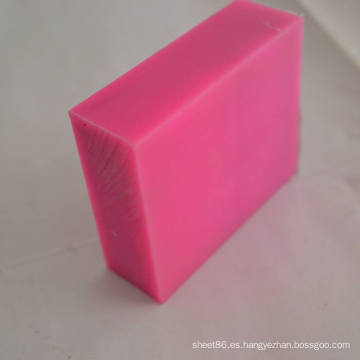 Pink Plastic Corrosion Resistance PE Sheet / Board